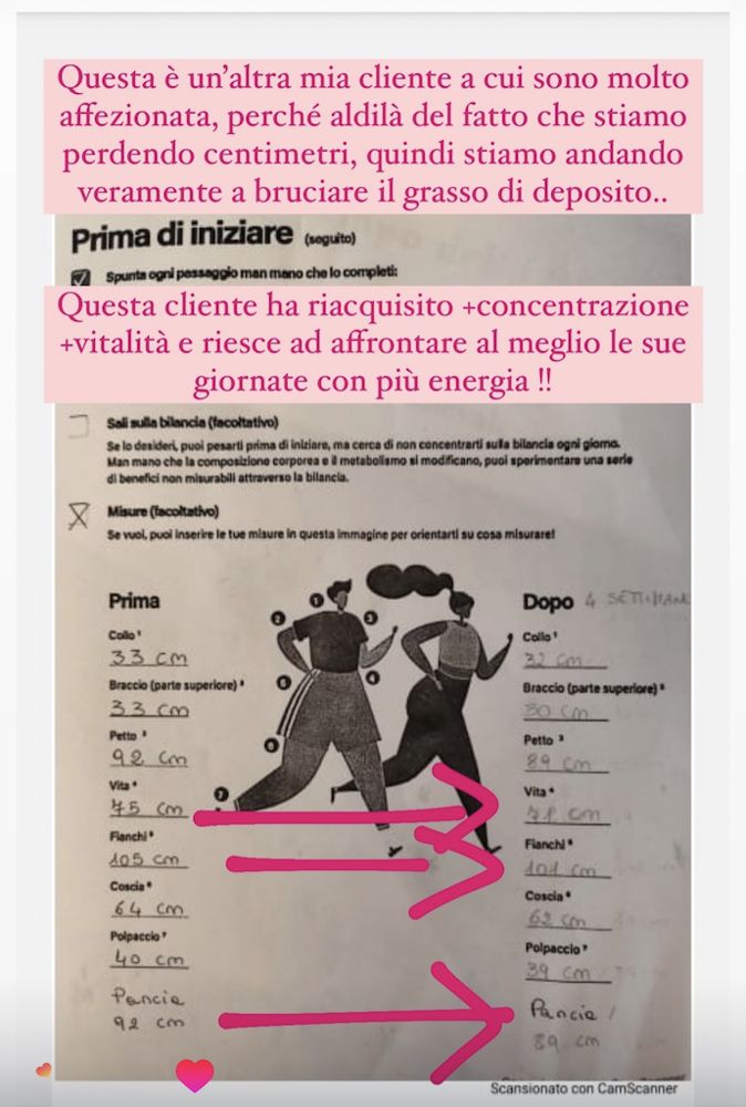 Testimonianza WhatsApp: più concentrazione, vitalità ed energia